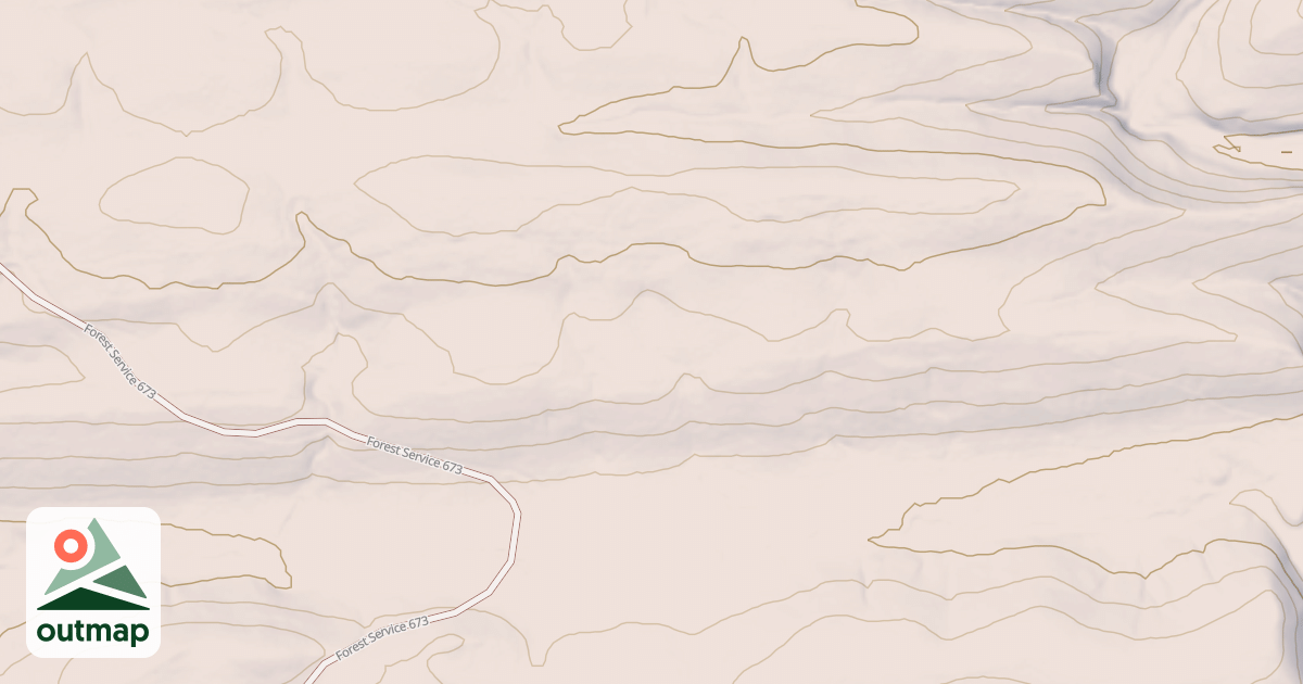 Map of USFS National Forest System Roads {8C1028A7-3428-417C-B0AE-095B6FB3C745}