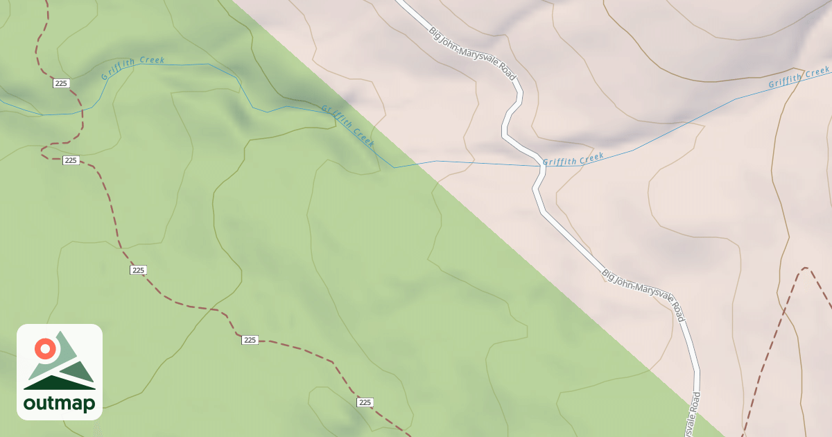 Map of 40123B