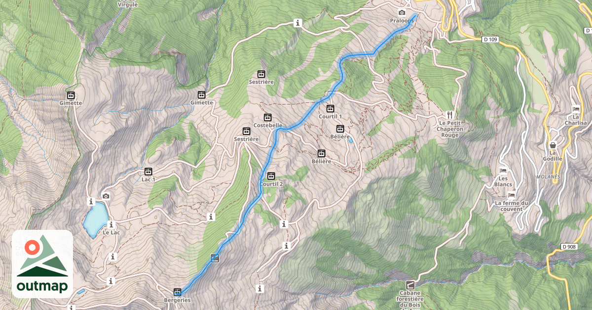 Map of Honoré Bonnet