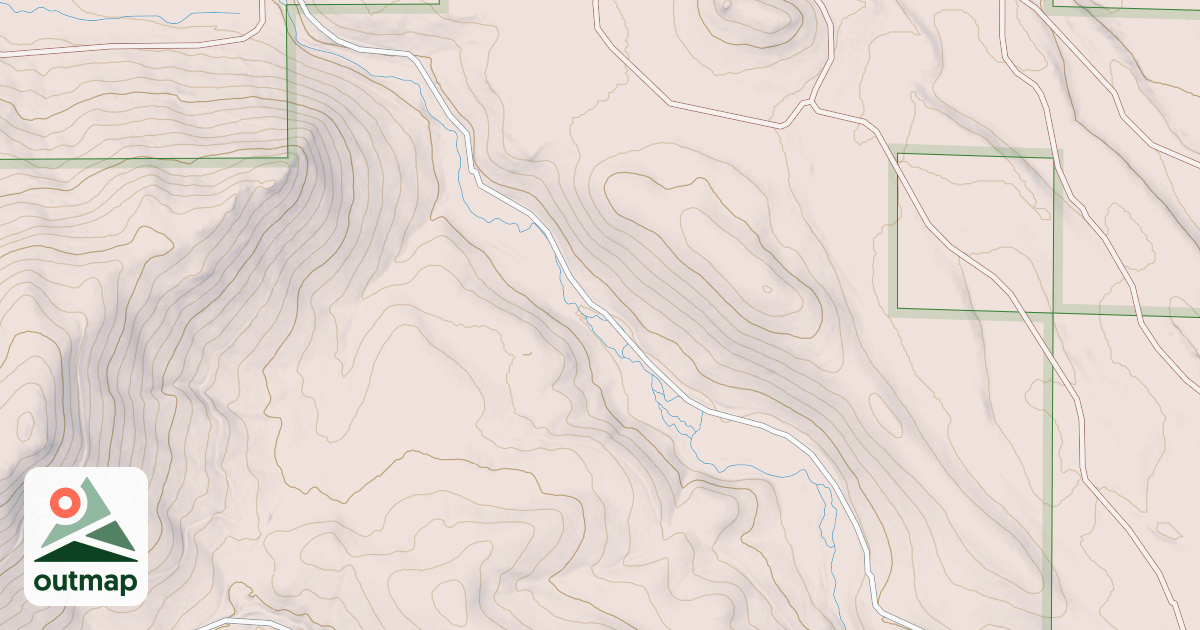 Map of COYOTE (COLLINS 500)