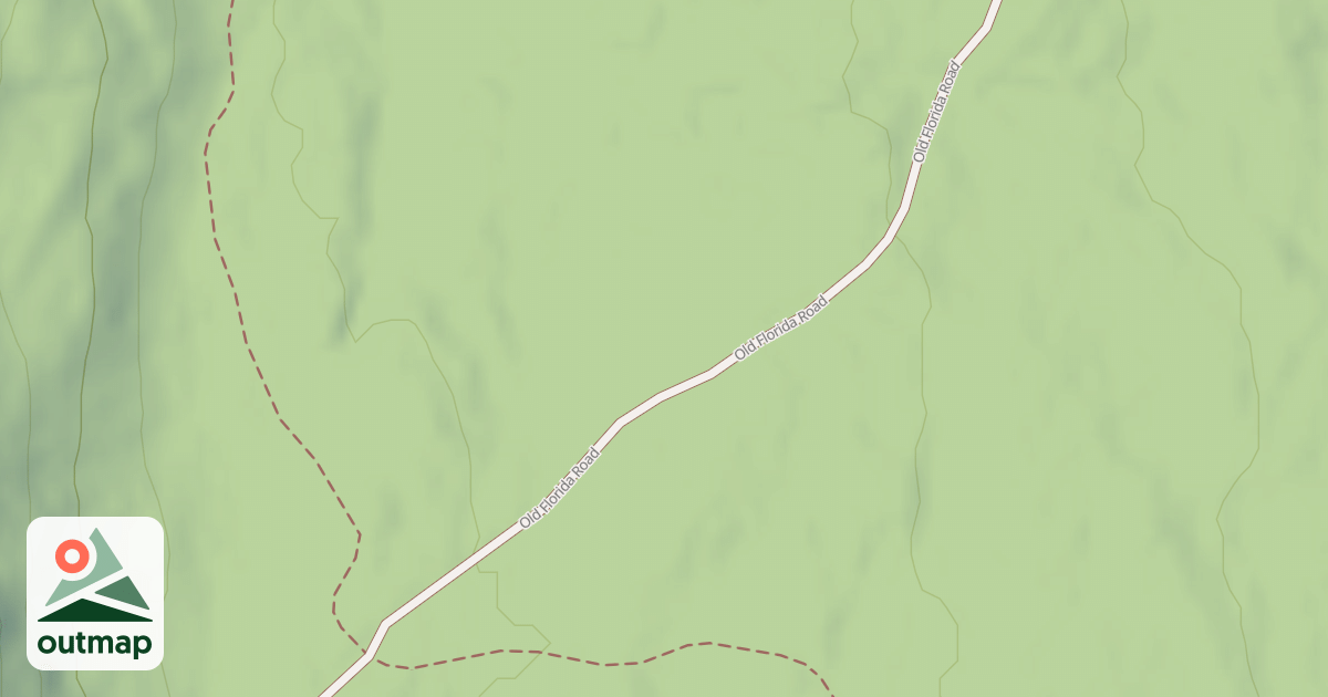 Map of Old Florida Road