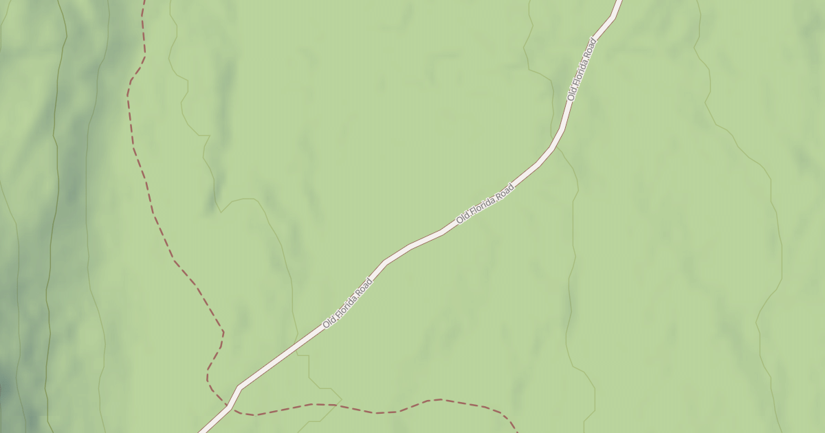 Map preview of Old Florida Road