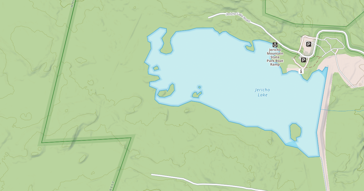 Map preview of Lake Loop