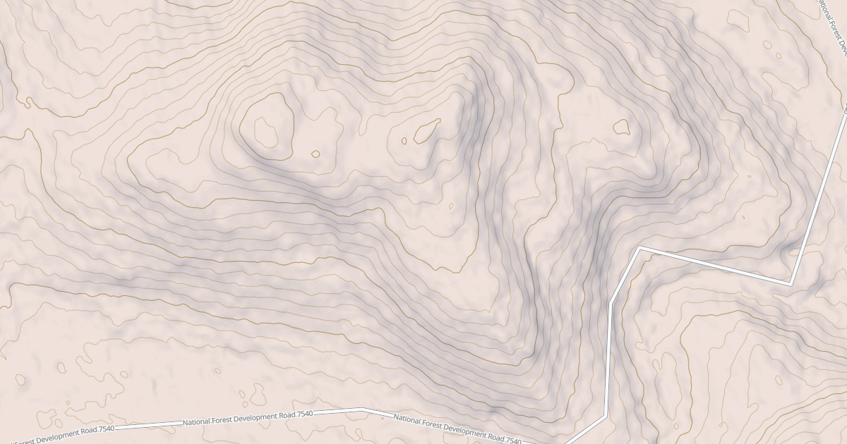 Map preview of USFS Motor Vehicle Use Map Roads {1E3FBE53-2D20-41C3-837E-753567D82598}