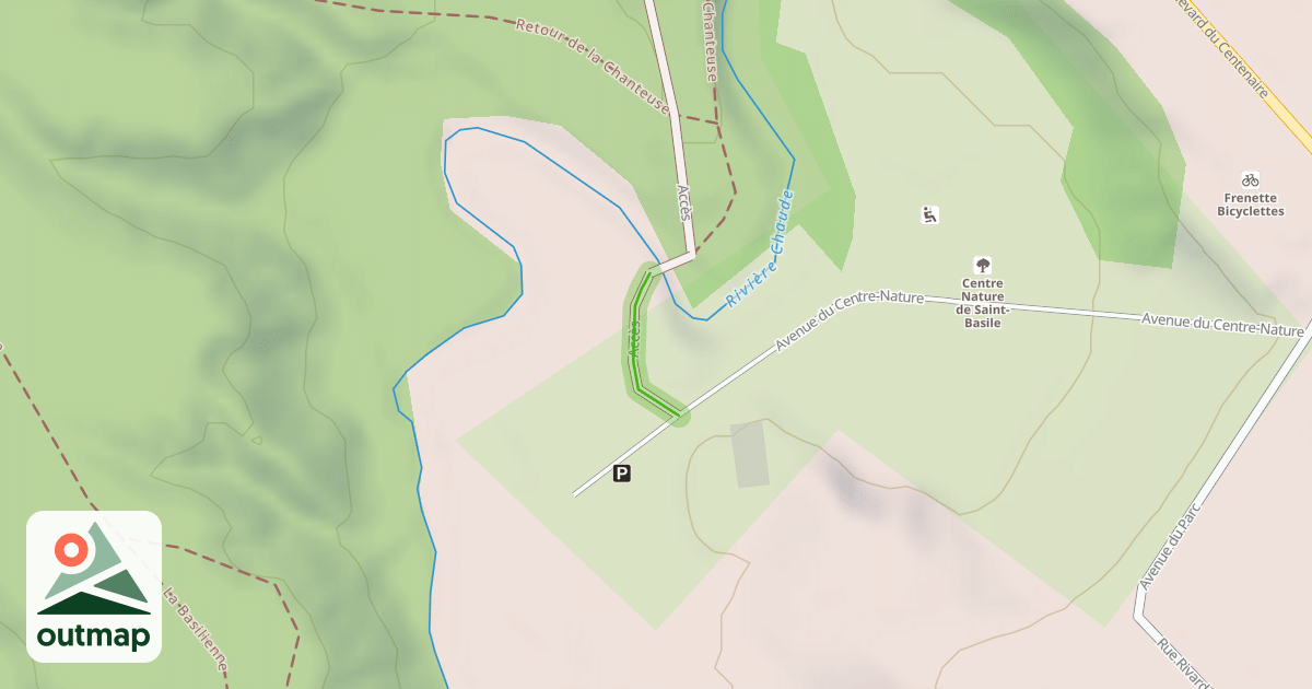 Map of Accès