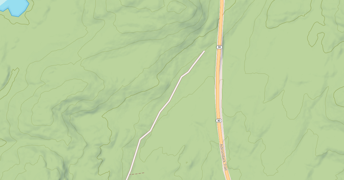 Map preview of Rt 30 Access Spur