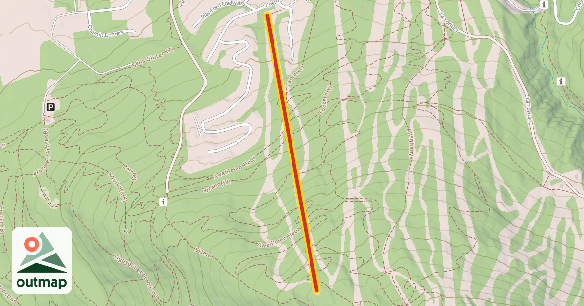 Map of I OW