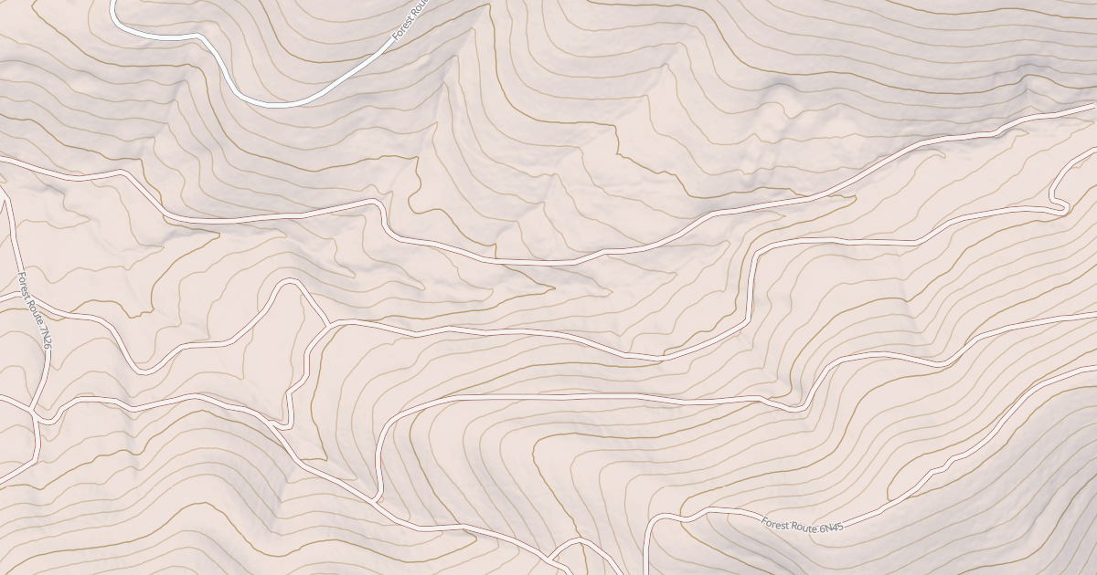 Map preview of USFS National Forest System Roads {A3684675-4C68-43FA-9FFB-1BFF360773BC}