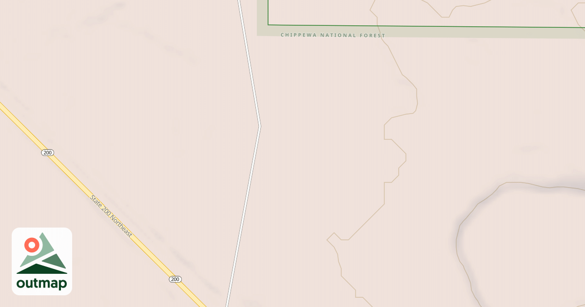 Map of MN 200 SPUR 2760
