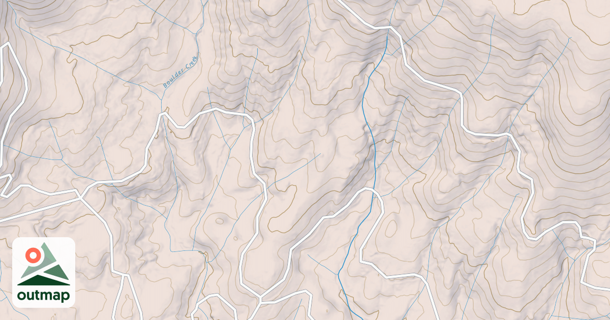 Map of BOULDER RIDGE