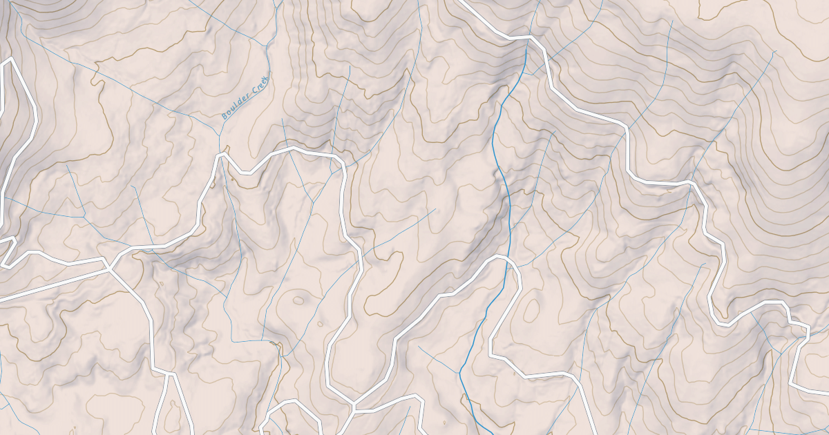 Map preview of BOULDER RIDGE