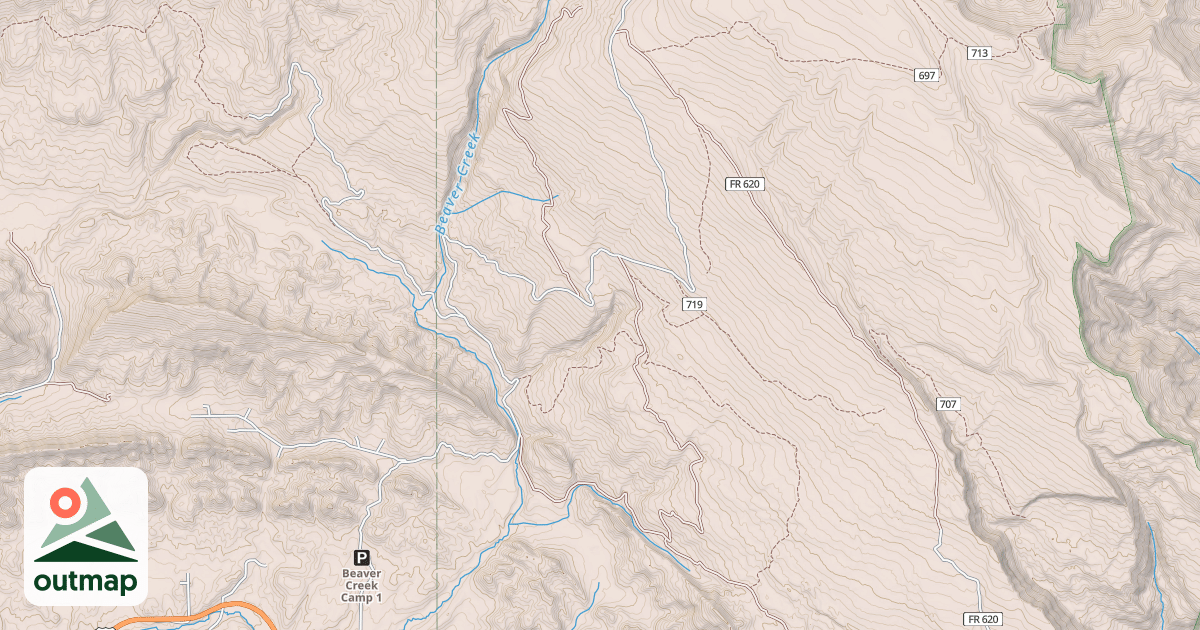 Map of First Notch Winter
