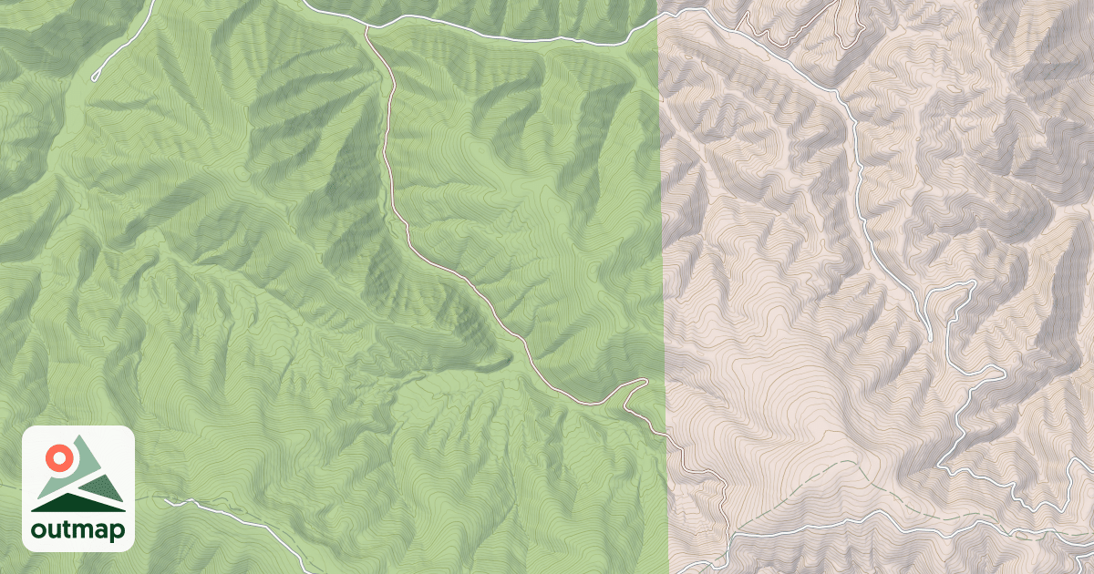 Map of Knox Creek