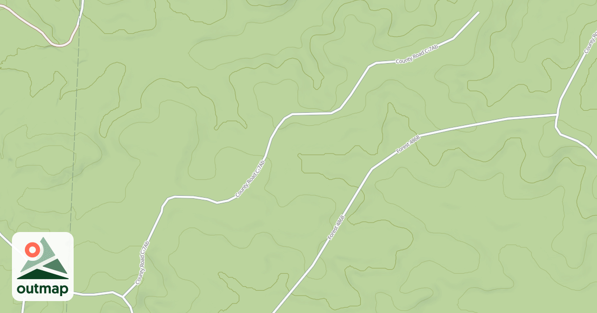 Map of CUPOLA POND
