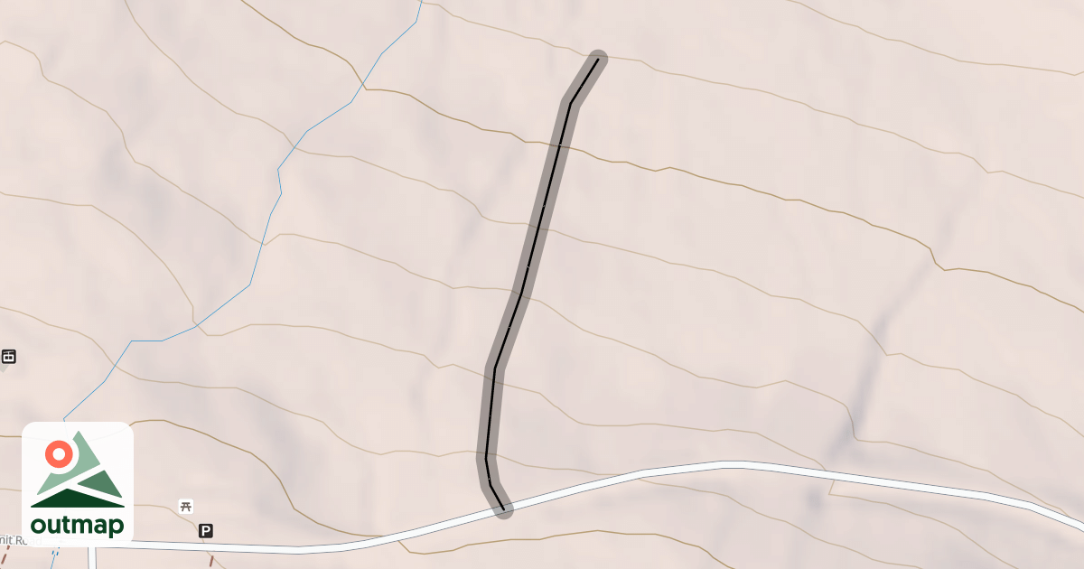 Map of Oxbow Chute