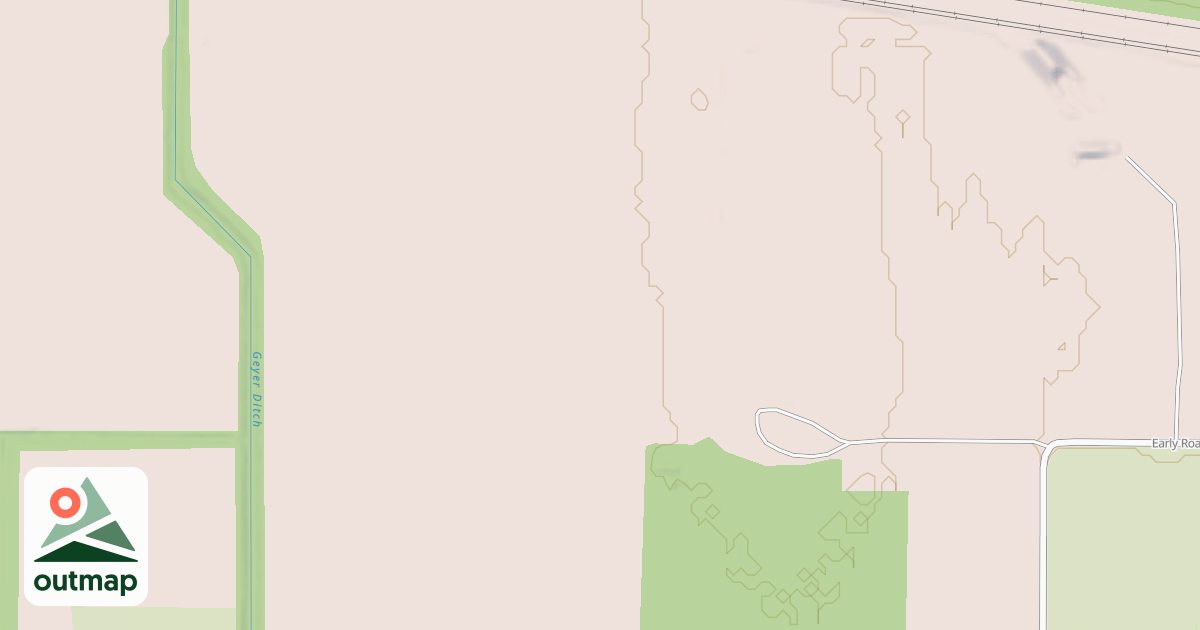 Map of Buffalo Run Snowmobile Trail