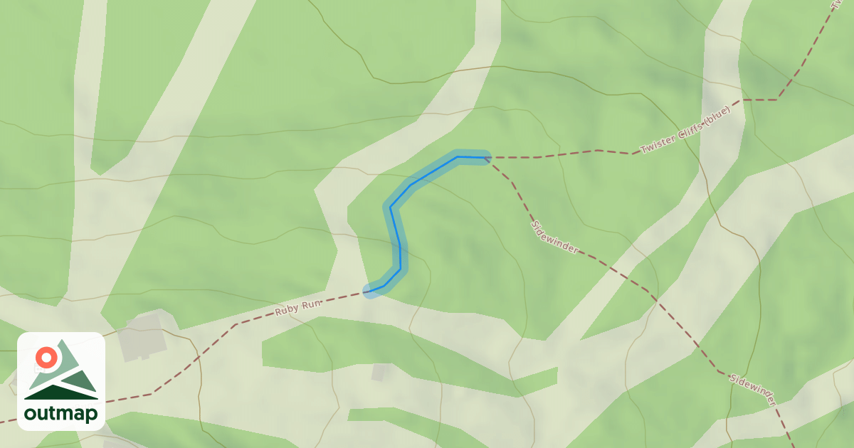 Map of Sidewinder (yellow/blue)