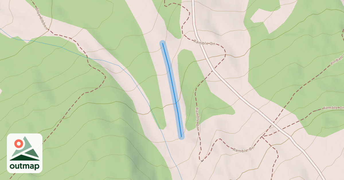 Map of Lower Maverick