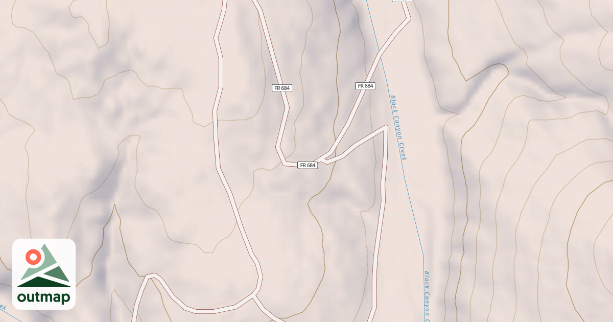 Map of BLM National GTLF Public Motorized Roads 05bf4f0e-589f-4160-9851-7cac890055ce
