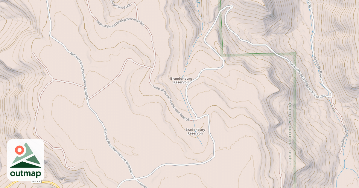Map of USFS Motor Vehicle Use Map Roads {CDE648B2-C2F3-4FA4-A31F-8E78FEDB451D}