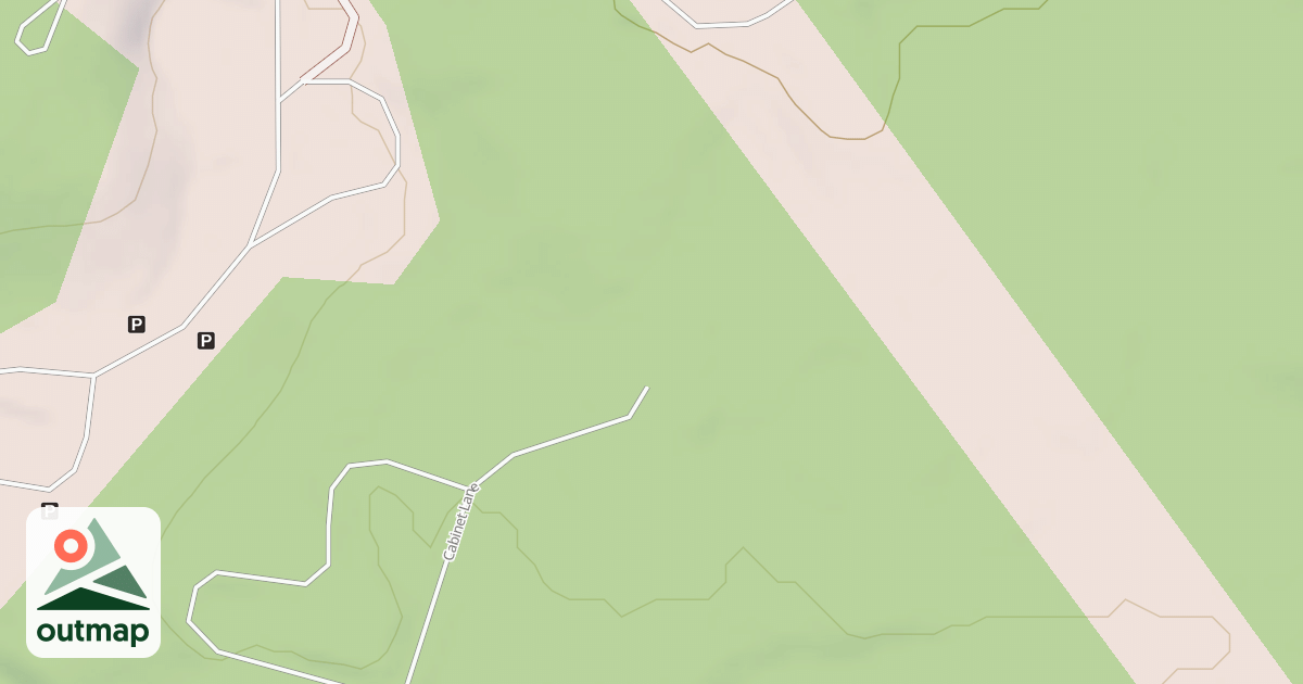 Map of CABINET RESIDENCE ROAD
