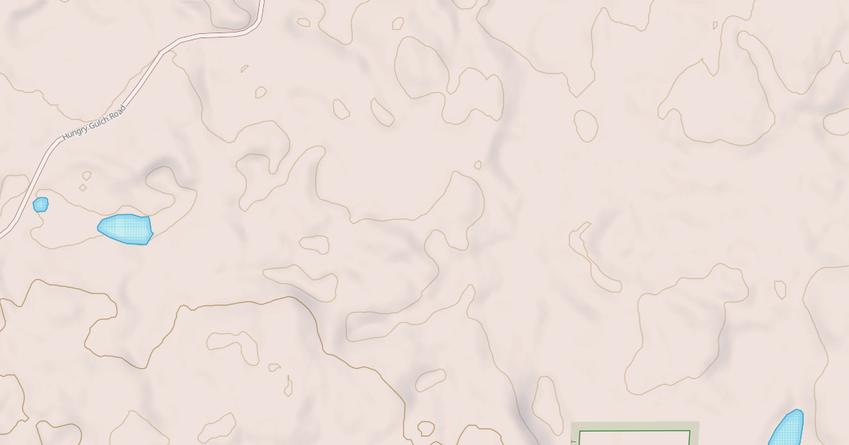 Map preview of HUNGRY GULCH SPUR B