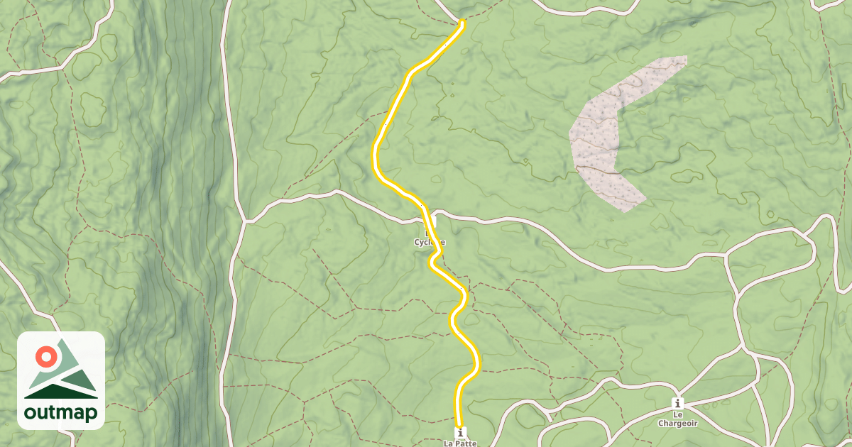 Map of Route forestière du Cyclone