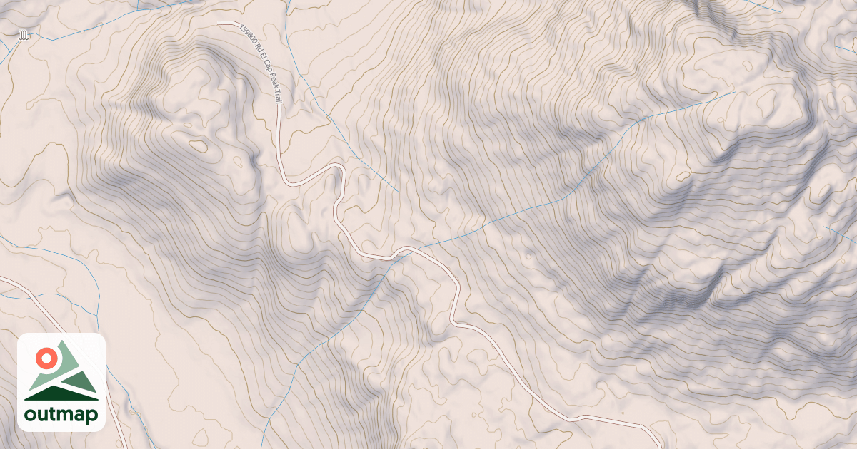 Map of 159800 Rd El Cap Peak