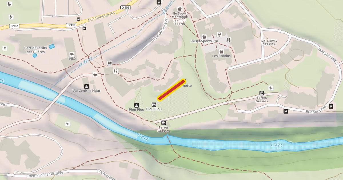 Map preview of Marmotte