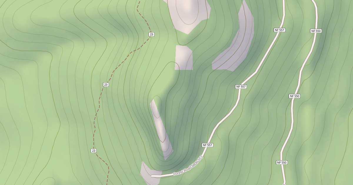 Map preview of USFS Motor Vehicle Use Map Roads {03FABDCF-5EB5-4F48-8C24-1DCCB534C4E3}