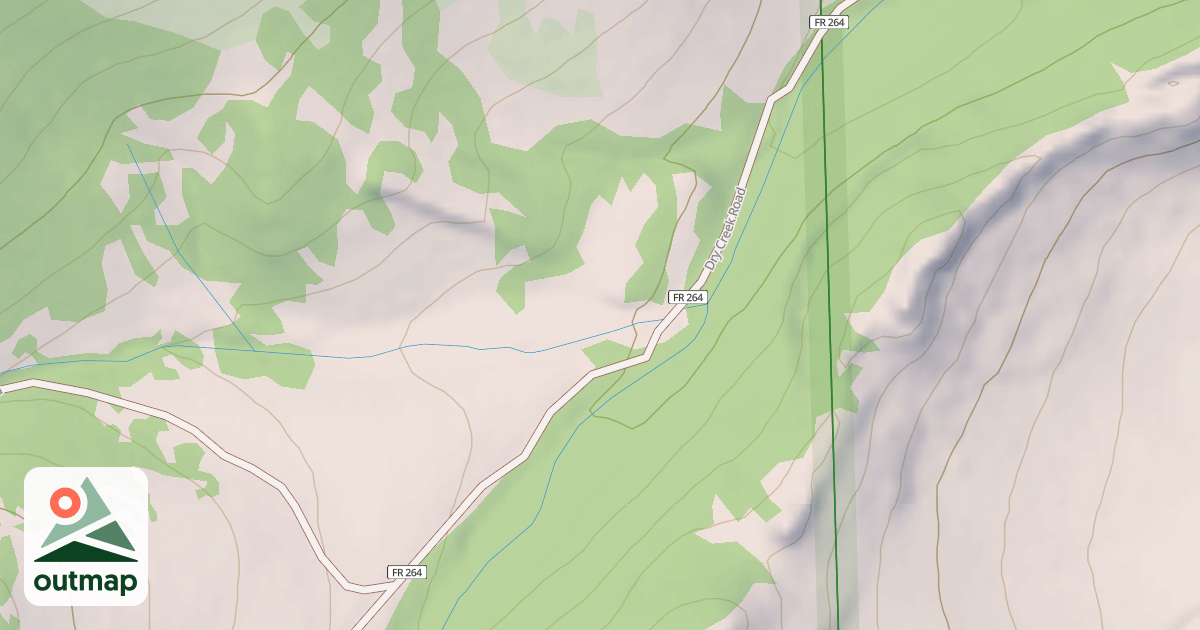 Map of DRY CR