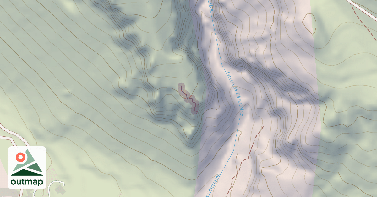 Map of Falaise de Gero