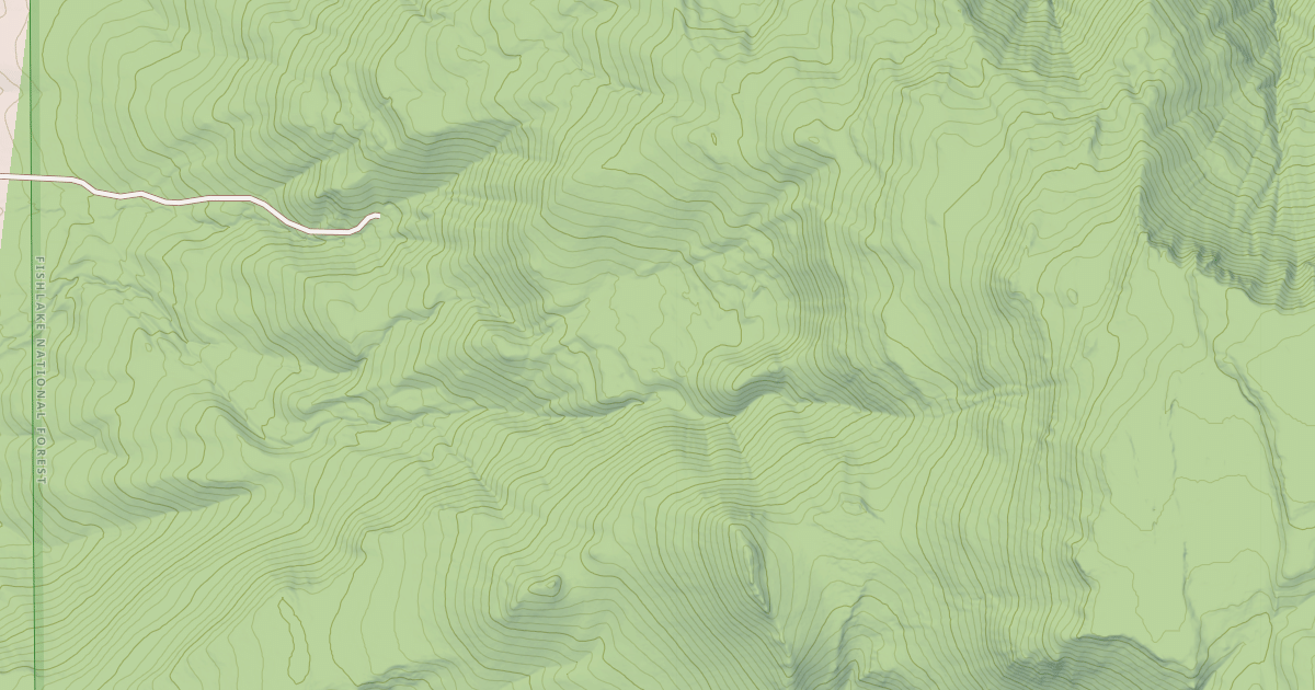 Map preview of THE FACE - FOREST BOUNDARY