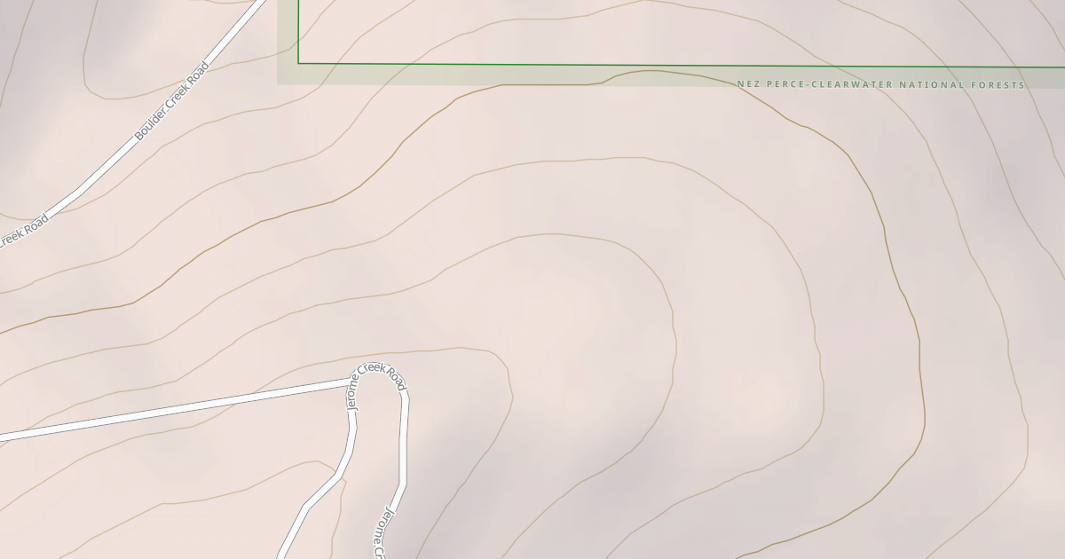 Map preview of JEROME CREEK H