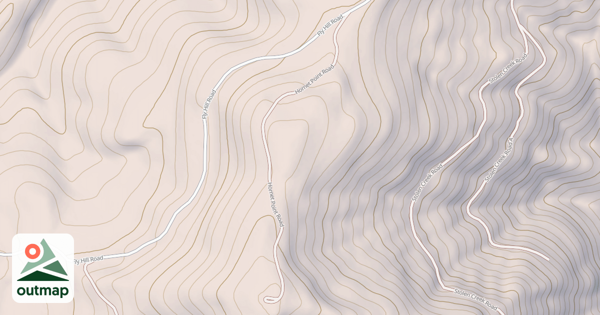 Map of HORNET POINT