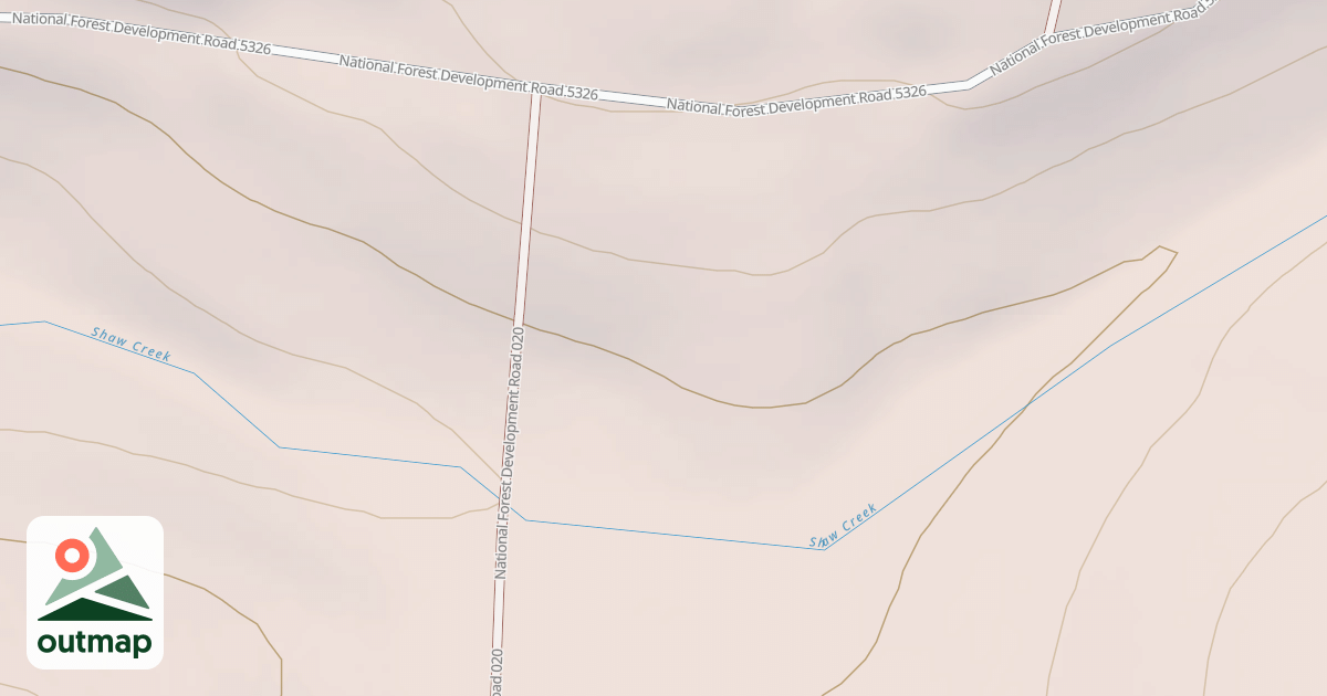 Map of USFS Motor Vehicle Use Map Roads {083BCE9B-4118-4C43-AB19-73477176E21A}