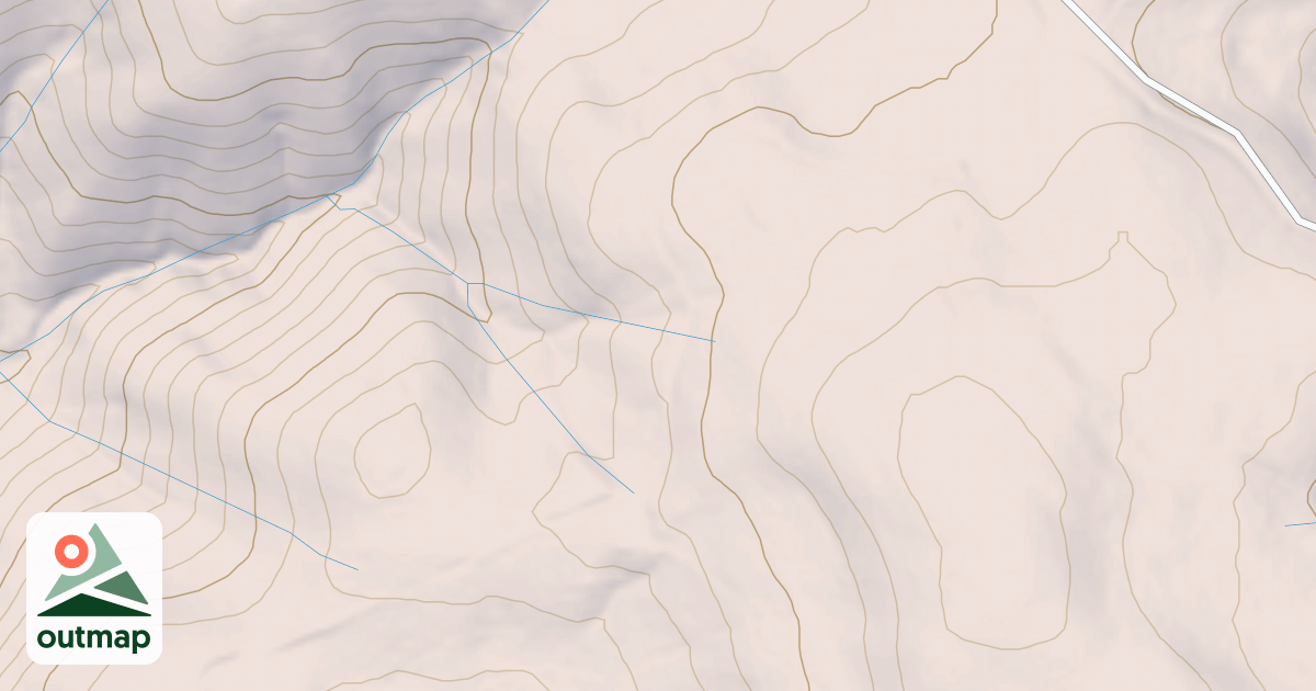 Map of COLDWATER SPUR D