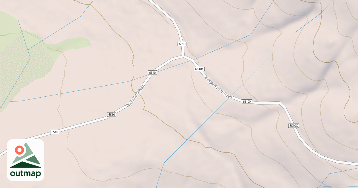 Map of BEASORE LOOP T7