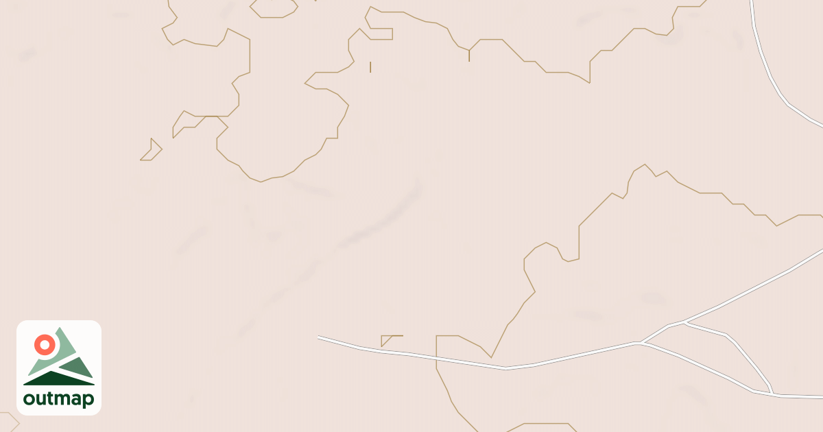 Map of Hackberry Trail System - Avalon Trail