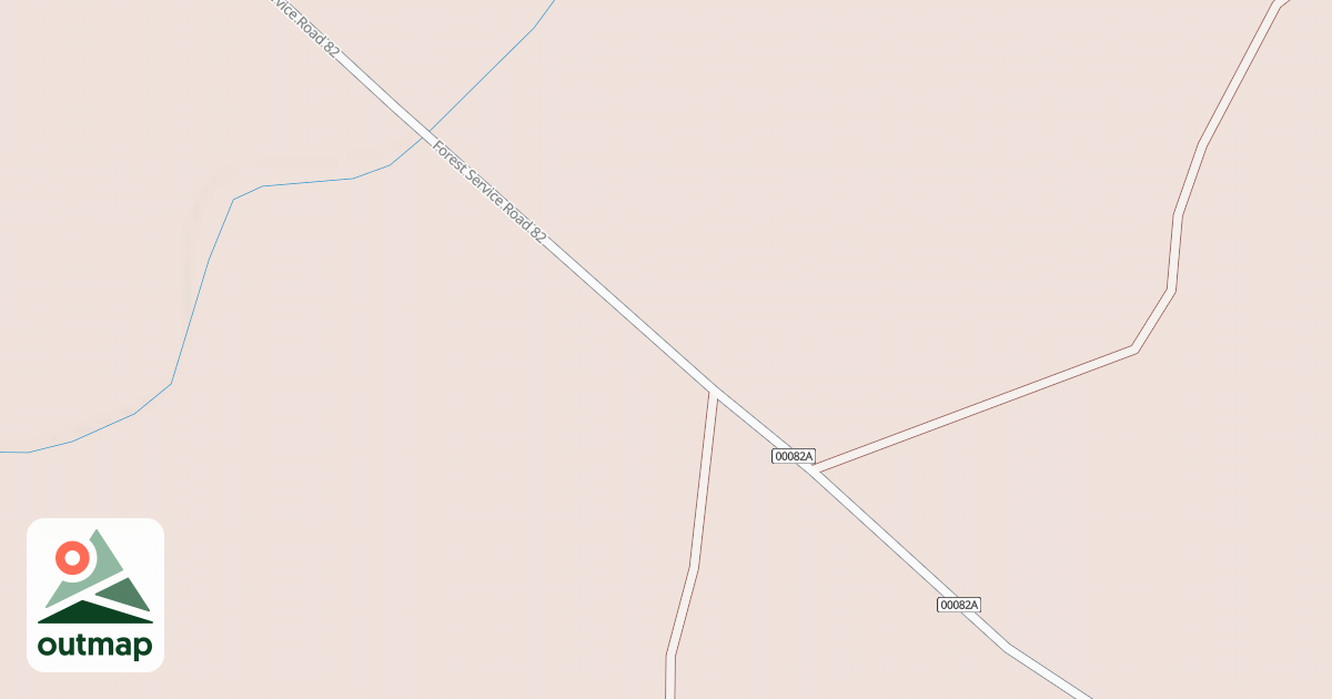 Map of ANDERSON MESA