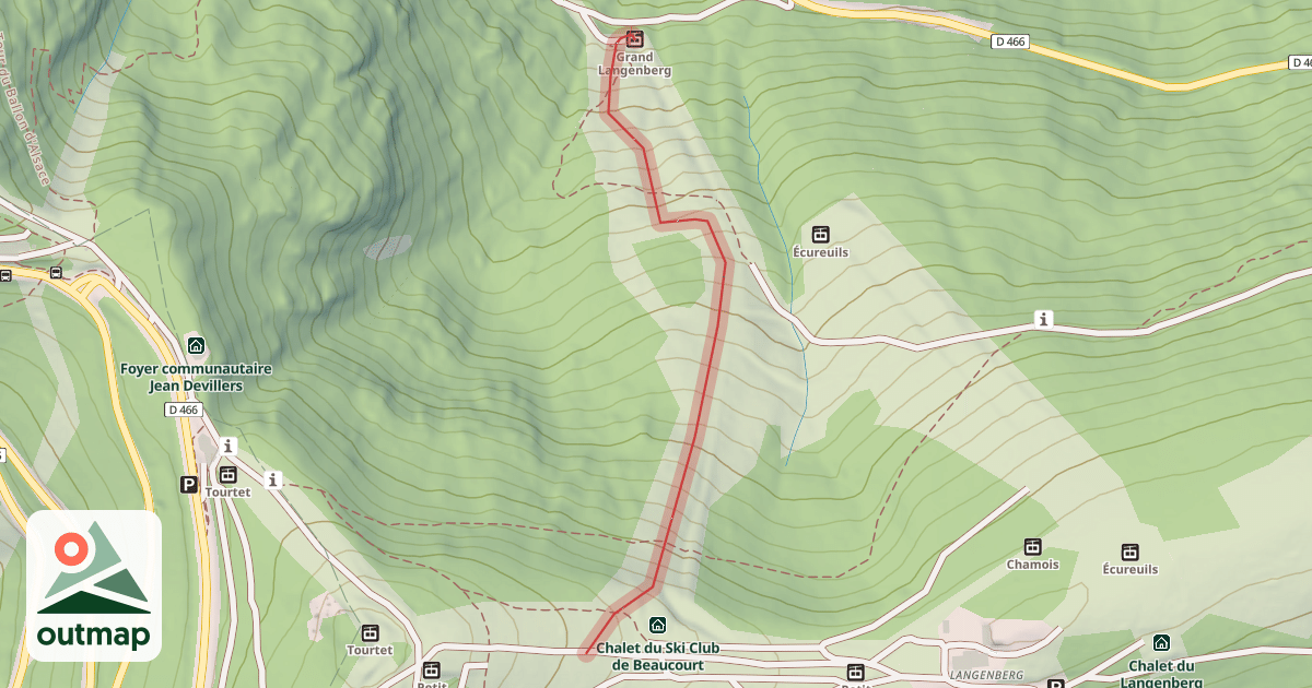 Map of Grand Langenberg