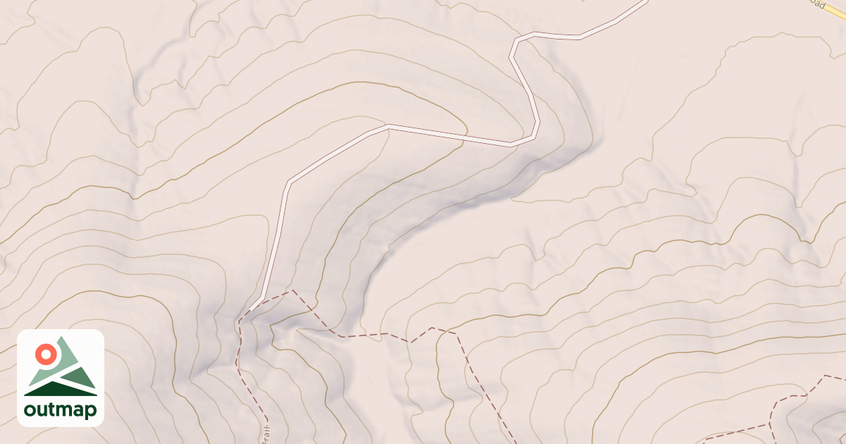 Map of ALLEN BRANCH