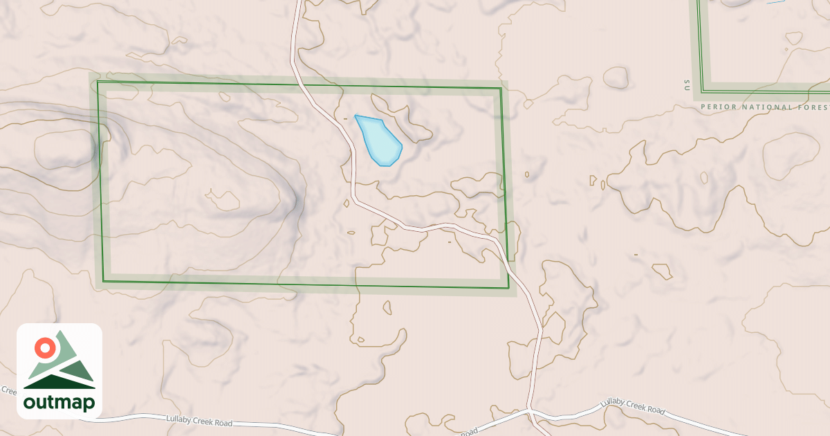 Map of Gunflint Trails Snowmobile