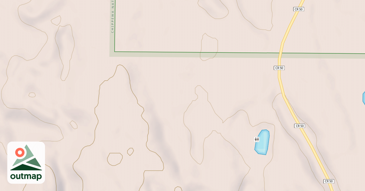 Map of CASS CO. 50 SPUR 2810