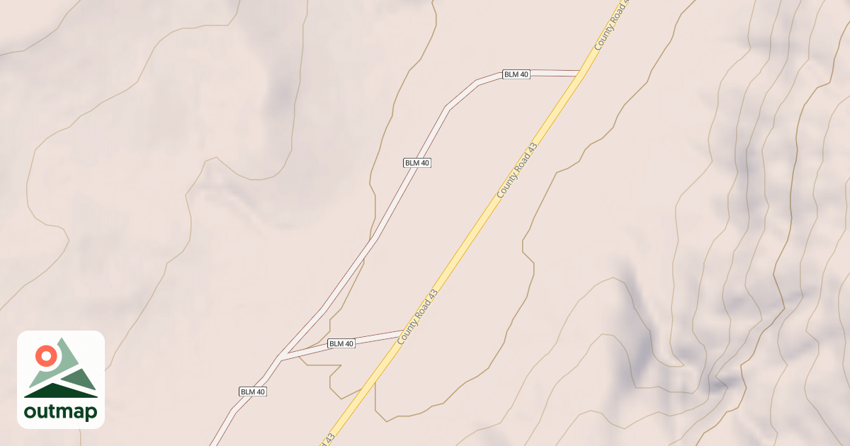Map of BLM National GTLF Public Motorized Roads 358e1dea-e6a6-4b98-ae58-f0bcbff04960
