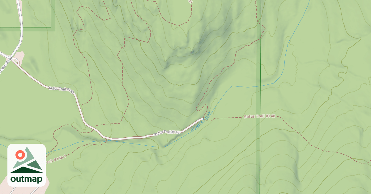 Map of Rufus