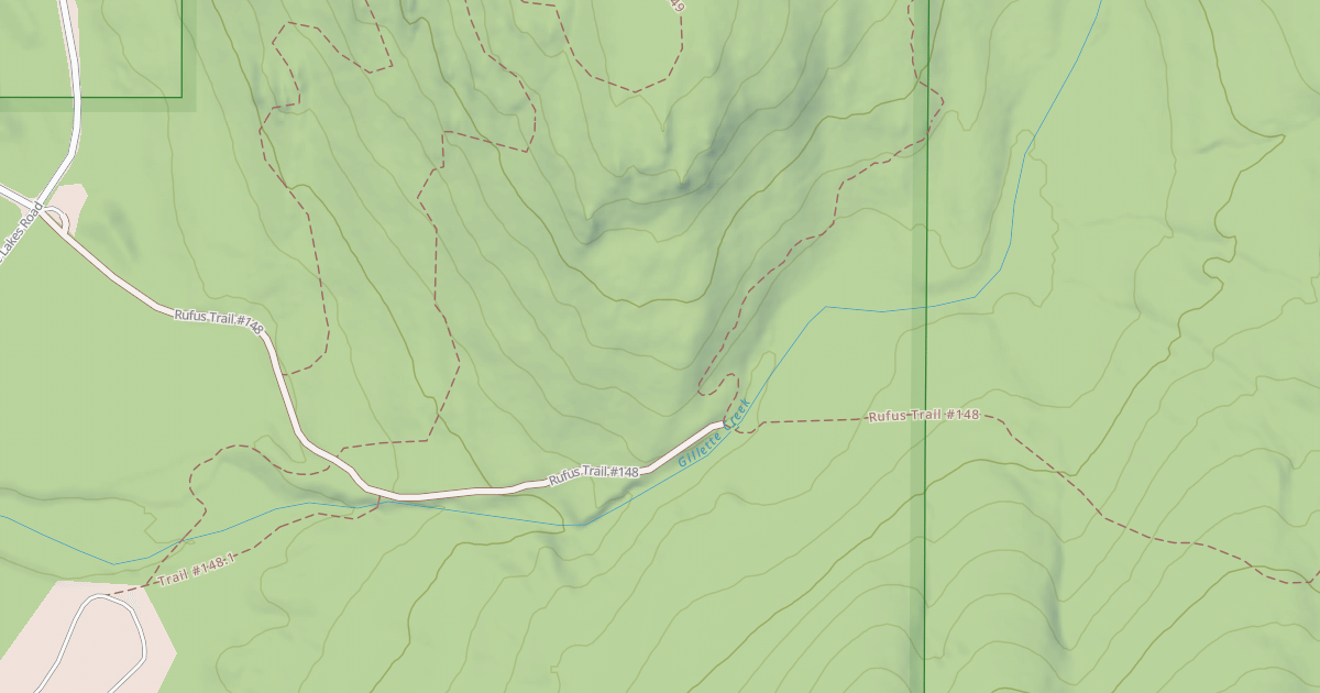 Map preview of Rufus