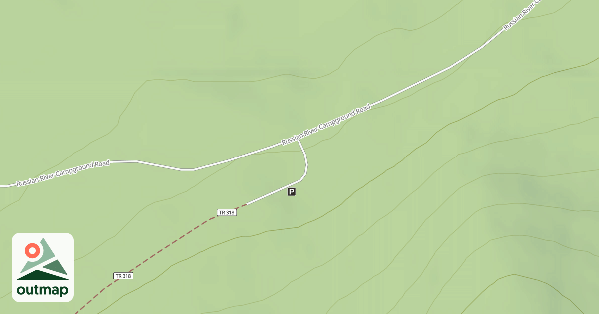 Map of RUSSIAN LAKES N TH ROAD