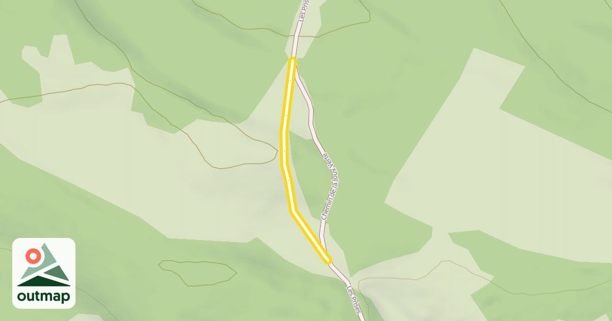 Map of Les Prises