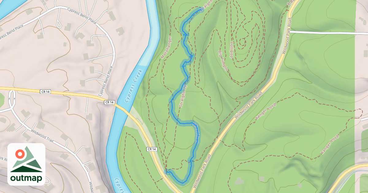 Map of Ghost Trail